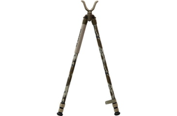 Image of BOG Deadshot Aluminum Bipod, 25-64in, Mossy Oak Bottomland, 1237287