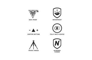 Image of Bresser C-Series 8x25 Binocular, Prism BaK-4, Roof, 90-00825