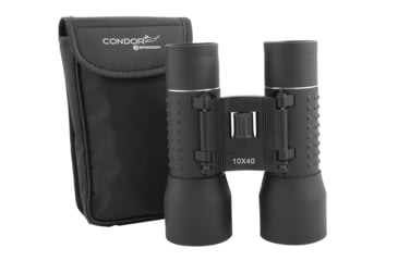 Image of Bresser Condor 10x40 Binoculars Black Edition w/Bino harness, 18-21040SE