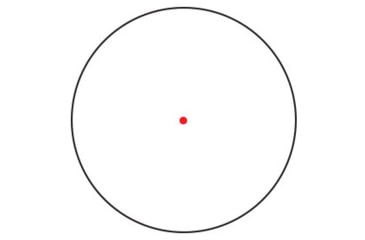 Image of BROWE 1x20 2 MOA Red Reflex Optic with Low Profile Mount, Black, One Size, BRO-2MOA-LP