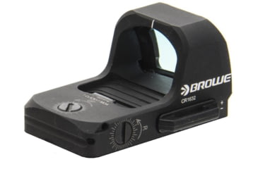 Image of BROWE 1x23mm 3 MOA Red Dot Micro Reflex w/DOCTER Footprint, No Base, Black, One Size, BMR-3MOA-NB