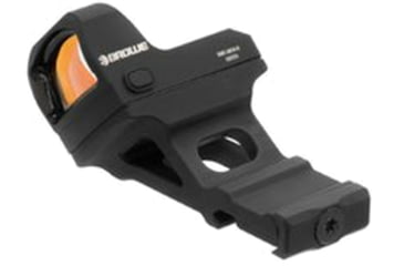 Image of BROWE 1x23mm 3 MOA Red Dot Micro Reflex w/RMR Footprint &amp; Bottom Loading Battery, 45 Degree Offset Mount, Black, One Size, BMR-3MOA-R-45