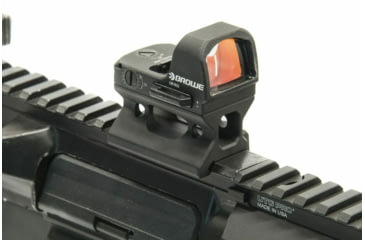 Image of BROWE 1x23mm 3 MOA Red Dot Micro Reflex w/RMR Footprint, Side Loading Battery w/Co-Witness Mount, Black, One Size, BMR-3MOA-RS-CW