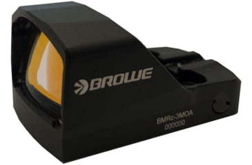Image of BROWE 3 MOA Dot Micro Reflex Compact Sight, Black, One Size, BMRc-3MOA