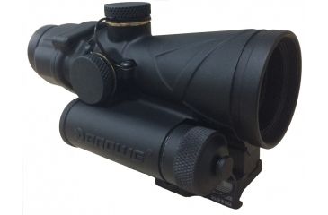 Image of BROWE 4x32 Combat Optic Rifle Scope, 7.62x51mm Chevron, Red, Black, BCO-002