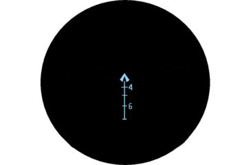 Image of BROWE 4x32 Sport Optic Rifle Scope, 5.56mm Chevron, Blue, Black, BSO-001B-A