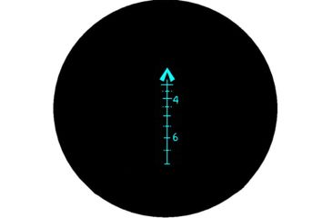 Image of BROWE 4x32 Sport Optic Rifle Scope, FDE, 7.62x39mm Chevron, Blue, Flat Dark Earth, BSO-005B-A-FDE