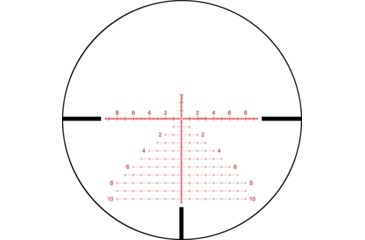 Image of Brownells Match Precision Optic, MPO Rifle Scope, 3-18x50mm, 34mm Tube, First Focal Plane, N-OMR Reticle, Black, 3-18x50mm, MPO031850MIL