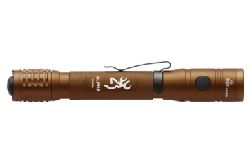 Image of Browning Alpha LED Flashlight, 2AA, White, 550 Lumen, Burnt Bronze, 3711256