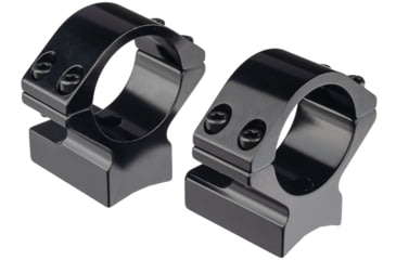 Image of Browning Rifle Scope Rings, 1 in Tube, Winchester Model 70 Safari Express, Low, Gloss, Black, 63102