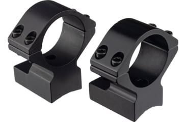Image of Browning Rifle Scope Rings, 30 mm Tube, Winchester Model 70, Medium, Matte, Black, 62201