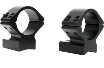 Image of Browning Rifle Scope Rings, 1 in Tube, Winchester Model 70, Standard, Matte, Black, 62102