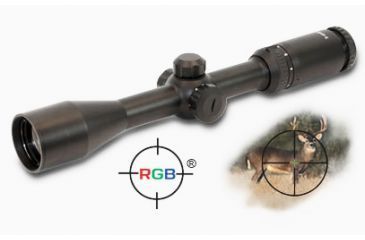 Image of BSA Optics 3-9 x 50mm Huntsman Illuminated RGB Dot Reticle Matte Rifle Scope HM39X50RGBD