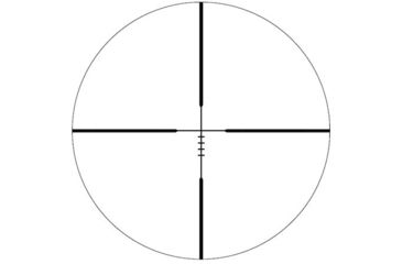 Image of BSA Optics Optix Hunting Series Rifle Scope, 4-12x40mm, BDC-8 Reticle, Black, HS4-12X40TB