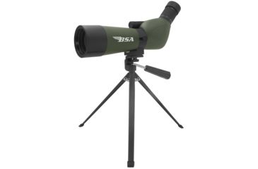 Image of BSA Optics Spectre 20-60x Spotting Scope, Green/Black, SS2060X60X60G