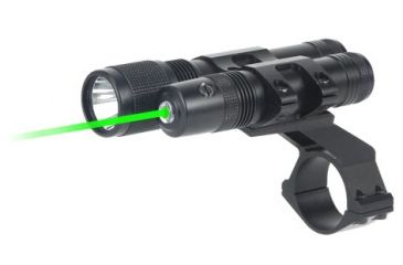 Image of BSA Optics Stealth Tactical 532 Green Laser Sight and 140 Lumen Flashlight STSLLGCP