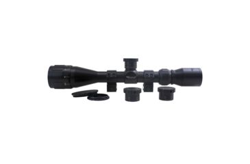 Image of BSA Optics Sweet 243 4-12x40 AO Rifle Scope, .243, 2 Dovetail Rings, Black, 243-412X40AOWRTB