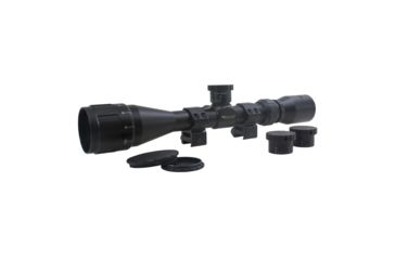 Image of BSA Optics Sweet 6.5 Creedmoor Rifle Scope, 4.5-18x40mm, Scope Rings, Black, 6.5-4.518X40AOWRTB
