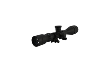 Image of BSA Optics Sweet Riflesope, 6.5 Creedmoor 4.5-18x40mm AO, 30/30 Duplex Reticle, Weaver rings, Black, 6.5-4.518X40AOWRTB