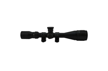 Image of BSA Optics Sweet Riflesope, 6.5 Creedmoor 4.5-18x40mm AO, 30/30 Duplex Reticle, Weaver rings, Black, 6.5-4.518X40AOWRTB
