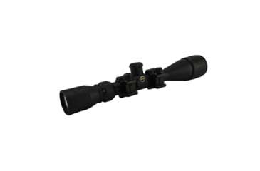 Image of BSA Optics Sweet Riflesope, 6.5 Creedmoor 4.5-18x40mm AO, 30/30 Duplex Reticle, Weaver rings, Black, 6.5-4.518X40AOWRTB