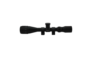 Image of BSA Optics Sweet Riflesope, 6.5 Creedmoor 4.5-18x40mm AO, 30/30 Duplex Reticle, Weaver rings, Black, 6.5-4.518X40AOWRTB