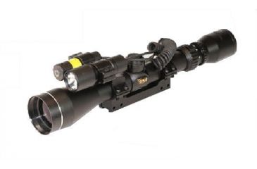 Image of BSA Optics Varmint Hunter Rifle Scope w/Light &amp; Laser VH39X40LLCP