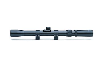 Image of BSA Optics RimFire 3-7x20mm Rifle Scopes with .22 Air Rifle Rings R37X20