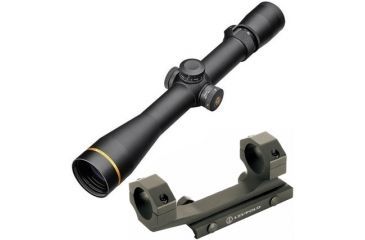 Image of Leupold VX-3i 4.5-14x40mm Side Focus Rifle Scope, 30mm, Varmint Hunters Reticle, Black Matte, w/ Mark 2 Integrated Mount System, 30mm Ring, 170701-KIT1