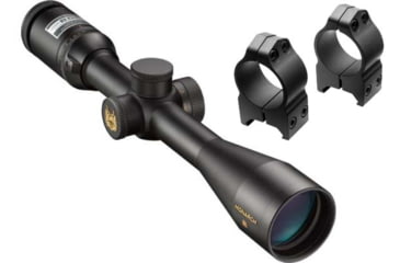 Image of Nikon Monarch 3 3-12x42 Rifle Scope w/BDC Reticle 6768 w/ FREE Nikon S-Series Med. Rings Black Matte Steel 16156 6768-KIT1