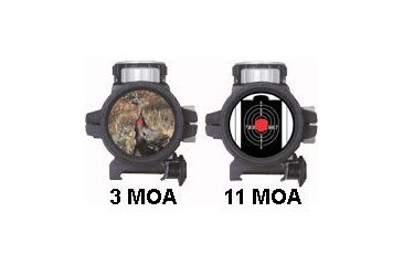 Image of Burris SpeedDot Red-Dot Scope 3 MOA &amp; 11 MOA Reticles