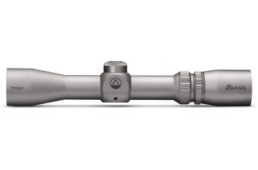 Image of Burris Handgun 2-7x32 mm Rifle Scope, 1 in Tube, Second Focal Plane, Silver, Nickel, Non-Illuminated Plex Reticle, MOA Adjustment, 200298