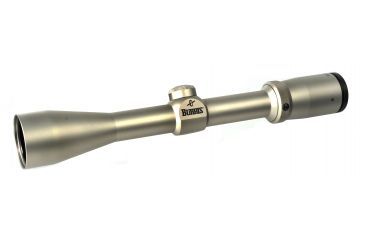 Image of Burris Fullfield II 3-9x40 mm Rifle Scope, 1 in Tube, Second Focal Plane, Silver, Nickel, Non-Illuminated Ballistic Plex Reticle, MOA Adjustment, 200169