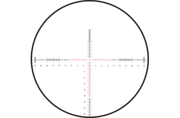Image of Burris Xtreme Tactical 4-20x50 mm Rifle Scope, 34 mm Tube, First Focal Plane, Black, Matte, Red SCR MOA Reticle, MOA Adjustment, 201043
