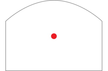 Image of BROWE 1x23mm 3 MOA Red Dot Micro Reflex w/RMR Footprint, Side Loading Battery w/ACC-011 4x32 Adapter, Black, One Size, BMR-3MOA-RS-011