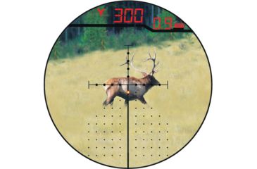 Image of Burris Eliminator III LaserScope 4-16x50 mm Rifle Scope, 1 in Tube, Second Focal Plane, Black, Matte, Redx96 Reticle, MOA Adjustment, 200116
