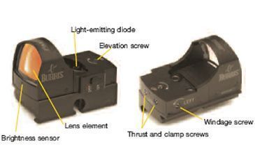 Image of Burris Fast Fire Red-Dot Reflex site features