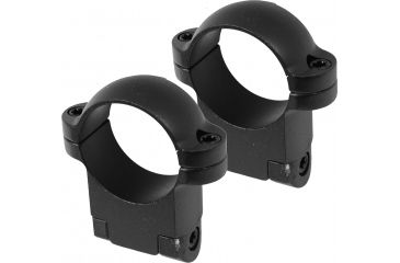 Image of Burris Solid Steel 1 Inch Ring Mount, Medium, Matte Black 420113