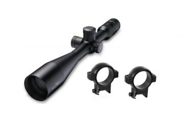 Image of Burris Veracity Rifle Scope w/ Ballistic E1 FFP Reticle &amp; High Burris 30mm Zee Signature Rings