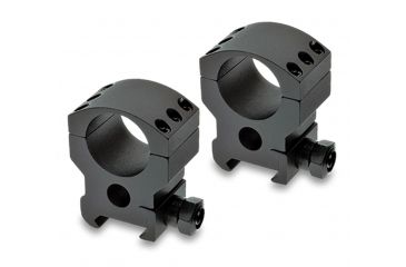 Image of Burris Xtreme Tactical Picatinny Rail 30mm Rifle Scope Rings Pair, High 1.35 in, Black 420164