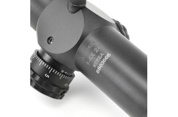 Image of Bushnell AR Optics Riflescope, 1-4x24mm, 30 mm Tube, Second Focal Plane, Drop Zone .223 Reticle, Black, AR71424