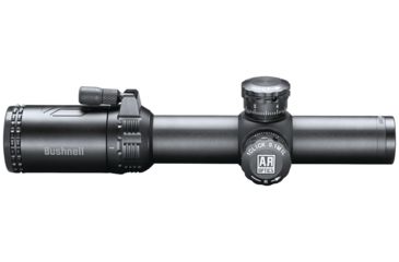 Image of Bushnell AR Optics Riflescope, 1-4x24mm, 30 mm Tube, Second Focal Plane, Illuminated BTR-1 Reticle, Black, AR71424I