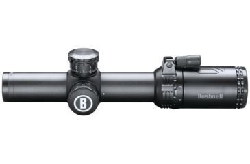 Image of Bushnell AR Optics Riflescope, 1-4x24mm, 30 mm Tube, Second Focal Plane, Illuminated BTR-1 Reticle, Black, AR71424I