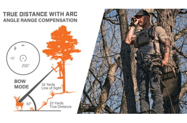 Image of Bushnell 6x25 Broadhead Green Lrf Activesync Display, Box - LA1500AD