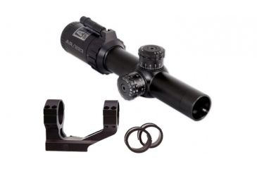 Image of Bushnell AR Optics 1-4x24 First Focal Plane Illum, BDC Reticle with Millett 1 Inch to 30 mm Scope Mount