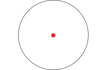 Image of Bushnell AR Optics 1x25mm TRS-25 HiRise, 3 MOA Red Dot Sight, w/ Mount, Box AR731306