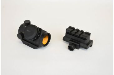 Image of Bushnell AR Optics 1x25mm TRS-25 HiRise, 3 MOA Red Dot Sight, w/ Mount, Box AR731306