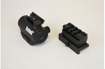 Image of Bushnell AR Optics 1x25mm TRS-25 HiRise, 3 MOA Red Dot Sight, w/ Mount, Box AR731306