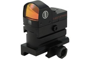 Image of Bushnell AR Optics First Strike, 5 MOA Reflex Red Dot Sight w/ Hi-Rise Mount, Box AR730005