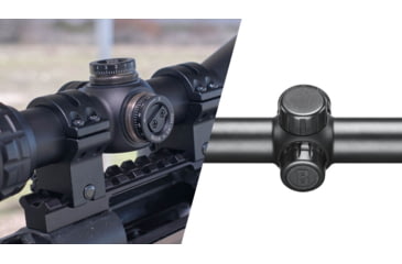 Image of Bushnell Banner 2 6-18x50mm Rifle Scope, 1in Tube, DOA Quick Ballistic Reticle, Black, small, RB6185BS12